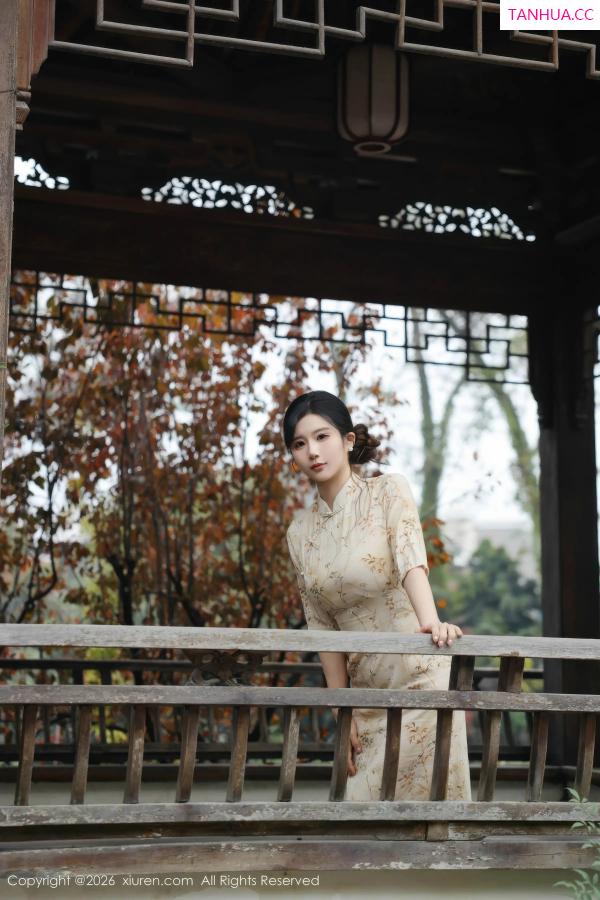   [XiuRen]高清写真图 2026.01.09 No.11214 小肉肉咪 黄色蕾丝内衣第14张图片